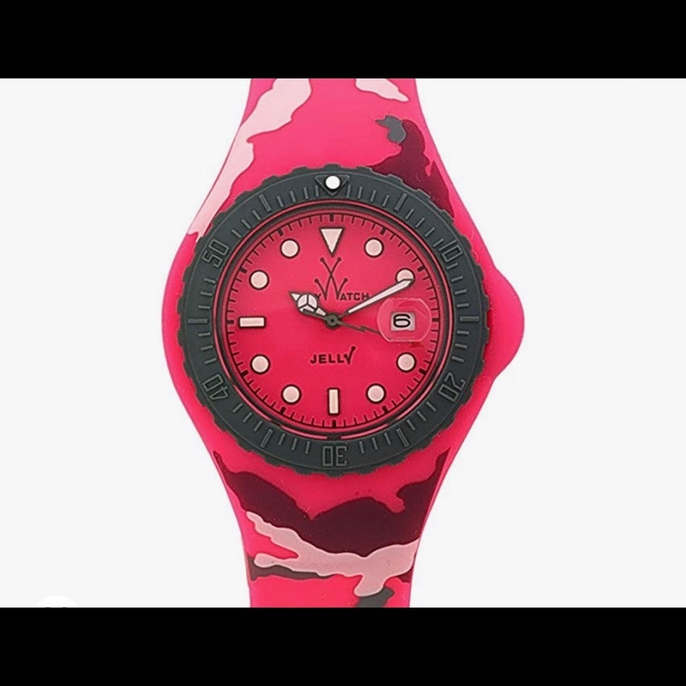 Toy Watch Pink Camo Jelly New!